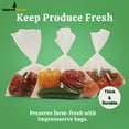 thumbnail image 5 of Impresserve 10" x 15" Plastic Produce Bags, Fold Top, Transparent - 450 Count, 5 of 8