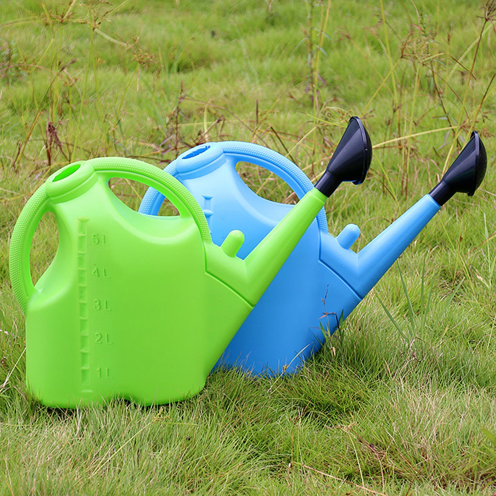 Loyerfyivos Watering Can for Indoor Plants, Garden Watering Cans for Outdoor Plant House Flower, Modern Plant Watering Can Large Long Spout with Sprinkler Head