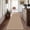 Khaki, variant on Non Slip Carpet Runners for Hallway, Absorbent Laundry Room Rug Runner Non Slip Washable,10ft Natural Jute Long Kitchen Mat Runner, Deep Brown