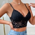 thumbnail image 3 of New Black Sexy Lace Bra Corset Slimming Backless Camisole for Women Short Crop Tank Top Aesthetic Lingerie Female, 3 of 3
