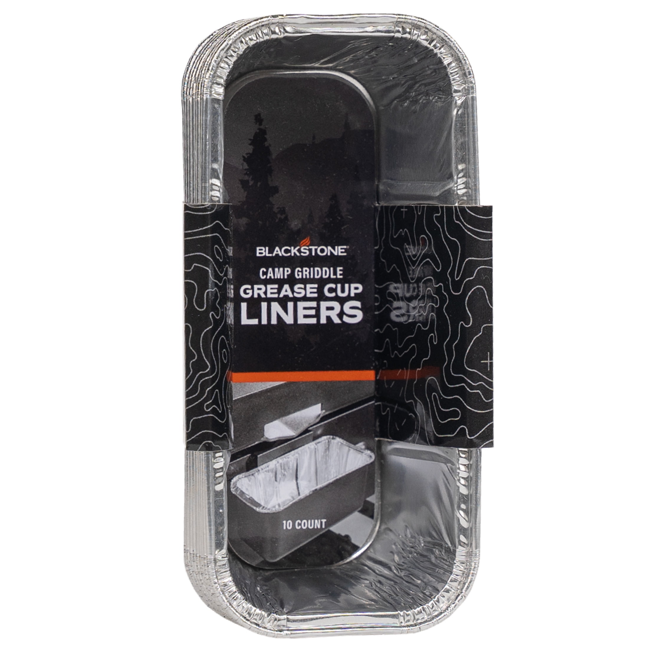Blackstone Adventure Ready Camping Griddle Grease Cup Liners, Pack of 10