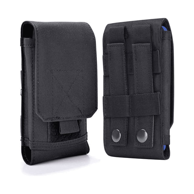Étuis Tactiques Molle pour Téléphone Intelligent, Support Universel pour Divers Appareils, Design Résistant à l'Humidité et à la Chaleur, Flanelle en Nylon Robuste Antichoc pour Protection Sécurisée du Téléphone