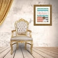 thumbnail image 3 of Murdock, Ramona 20x24 Gold Ornate Wood Framed with Double Matting Museum Art Print Titled - Relax Waves, 3 of 4