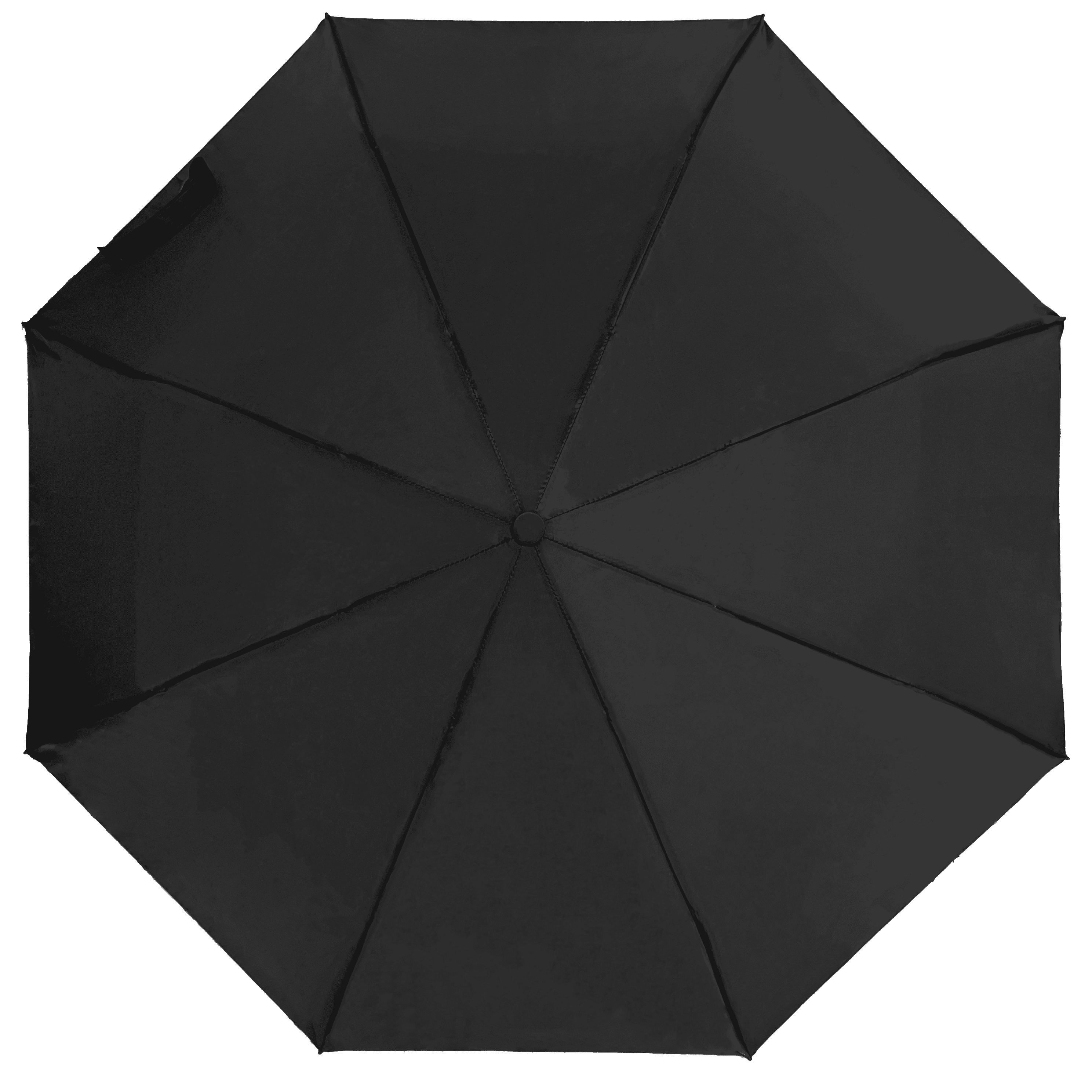 Weather Station Oversize Deluxe Automatic Rain Umbrella Black