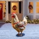 thumbnail image 5 of Decoración navideña de gallinas en forma de enchufe | Estaca de animales de granja para jardín al aire libre | Decoración acrílica de animales para jardín para exhibir en Navidad, 5 of 5