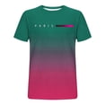 thumbnail image 5 of Wavsuf Mens Graphic Tees Men T Shirts Short Sleeve Retro Round Neck Cotton T Shirt Mint Green Size M, 5 of 6