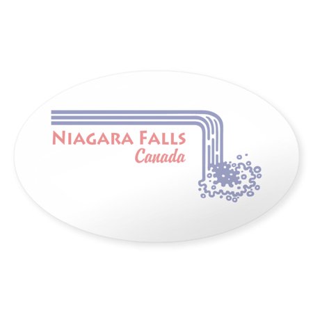 CafePress - Niagara Falls Canada - Sticker (Oval)