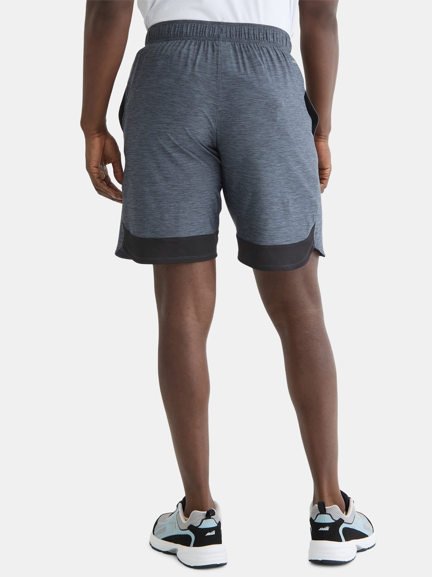Athletic Works Men's & Big Men’s Jersey Knit Shorts, 9" Inseam, Sizes XS-5XL
