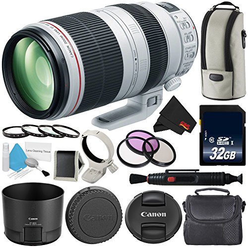 Canon EF 100-400mm F/4.5-5.6L IS II USM Lens International Version