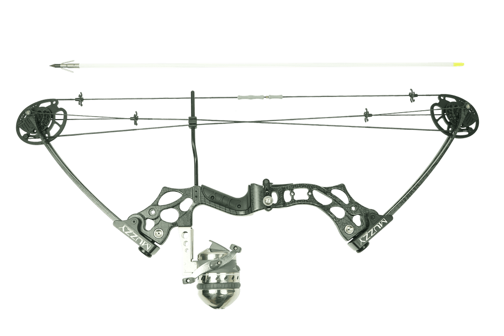 Muzzy V2 Adult Compound Archery Bowfishing Bow, Right Handed