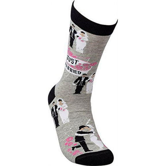 Primitives by Kathy Just Married Socks
