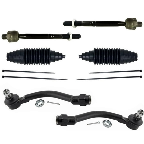 Front Inner and Outer Tie Rods For Kia Soul 2014-2019 & Soul EV 2015-2019