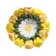 thumbnail image 3 of Posavasos de ganchillo con forma de flor, bonito regalo, protector de mesa, tapete aislante para taza Amarillo, 3 of 9