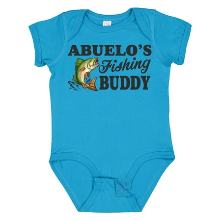 

Inktastic Abuelo s Fishing Buddy Gift Baby Boy Bodysuit