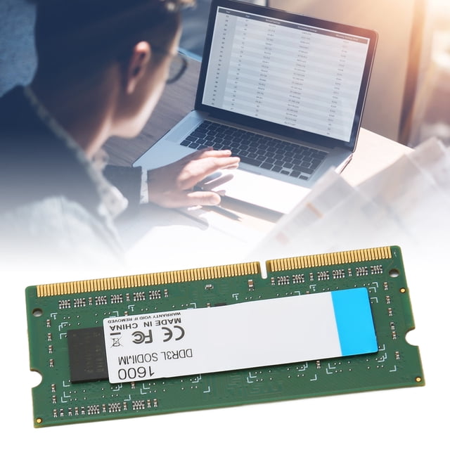 DDR3L 1600MHz RAM, 1600MHz RAM 64Bit De Ancho Plug And Play Conexión De Datos De 204 Pines Para Computadora De Escritorio