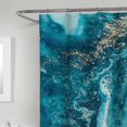 thumbnail image 3 of Hometrends Light Weight Decorative Fabric Shower Curtain, Assorted Designs, 3 of 5
