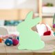 thumbnail image 5 of Decoraciones de conejito de Pascua, decoración de mesa de conejito, decoración del hogar, estatua, figura para manualidades Verde claro, 5 of 8