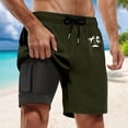 thumbnail image 2 of Kcolen Men Swim Trunks High Stretch Mens Board Shorts Swimwear Loose Rash Guard Shorts for Men Swim Trunks Men Beach Summer Comfy Swimming Shorts for Men, 2 of 4