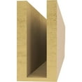 thumbnail image 4 of Ekena Millwork 4"W x 8"H x 36"L Garner Woodgrain TimberThane Rafter Tail, Primed Tan, 4 of 6