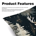 thumbnail image 2 of Elk Deer Velvet Throw Pillow Covers with Unique Patterns - Set of 2 Throw Pillow Inserts Included for Home Decor, 16x16, 18x18, 20x20 Inches, 2 of 6