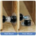thumbnail image 5 of Magnetic Door Stopper, 2 Pack Stainless Steel Magnets Door Stops, Brass Tone, 5 of 5