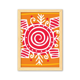 thumbnail image 1 of Cuadro de madera decorativa Unbranded totems antigua civilización dibujo A4, 1 of 3