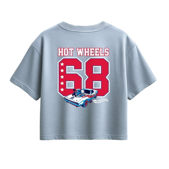 Hot Wheels - Jersey - Youth Girls Boxy T-Shirt