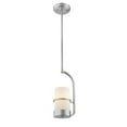 thumbnail image 2 of CHLOE Penelope Contemporary 1 Light Brushed Nickel Ceiling Mini Pendant 7" Wide, 2 of 3
