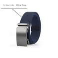 thumbnail image 3 of Easy To Trim Length Multicolor Easy To Adjust Golf Solid Color Men Nylon Rope Belt 4, 3 of 8