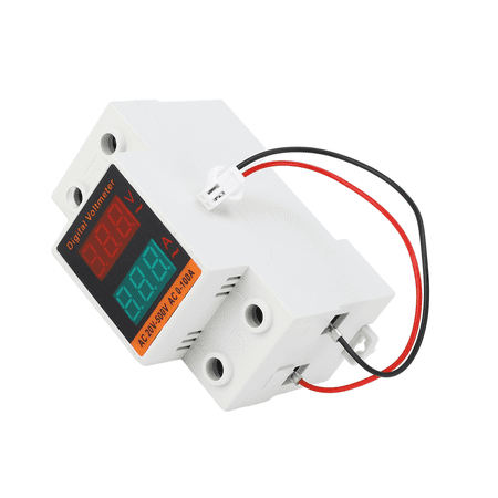 Mosiee C45-2042Va Ac Ammeter and Voltmeter Digital Display Din Rail Type Ac20-500V