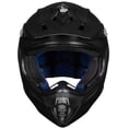 thumbnail image 3 of Casco ILM Motocross ATV DOT 128YS para jóvenes y niños, negro mate, 3 of 6