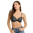 thumbnail image 1 of Jockey Women's Smooth & Sleek Lace Demi Coverage Underwire T-Shirt Bra, 1 of 7