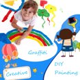 thumbnail image 3 of Toys & Games 26 Pcs Creative Set Kids Early Learning Sponge Painting Diy Graffit Brushes Set Yry, 3 of 6