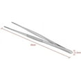 thumbnail image 4 of 30cm Kitchen Tweezers, Stainless Steel Long Straight Tongs Tips Brown Food Curls For Home Medical Epilate Tongs Kitchen Cooking Beef Tongs, 4 of 5