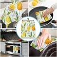 thumbnail image 5 of Cloth Cleaning Household Absorption Water Dishcloth Kitchen Towel Hand Bathroom Towel Kitchen Fruit Orange Leaf Flower Lemon, 5 of 7
