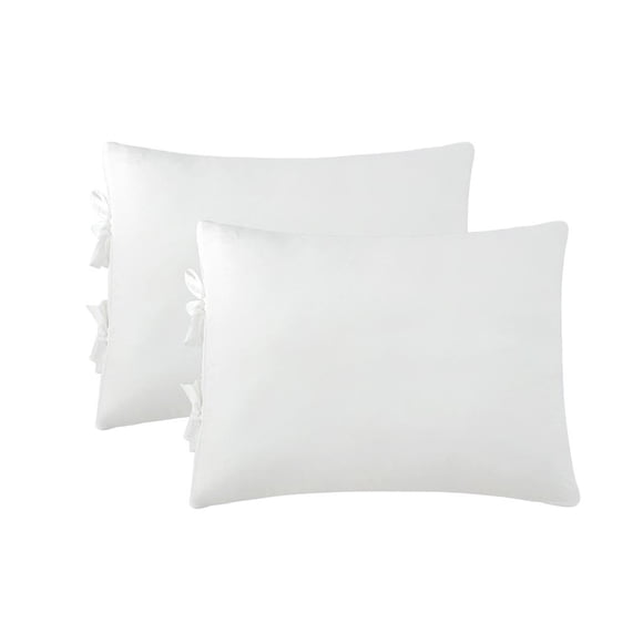 de almohada Microfibra cepillada suave y lavable a Queen Blanco