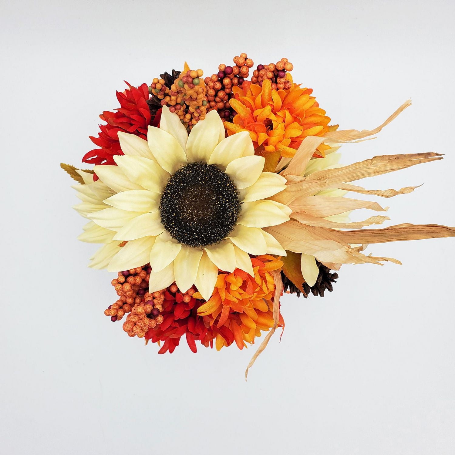 Way to Celebrate Sunflower Kettle Arrangement