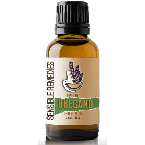 Sensible Remedies Oregano 100 Pure Therapeutic Grade Essential Oil 30 mL (1 oz)