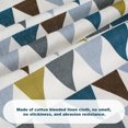 thumbnail image 3 of Cotton Table Cloths Linen Cover Party Tableware Desk Home Kitchen Decor Waterproof Anti Wrinkle Dirt  Table Cover Home Decor for Dining Kitchen Garden Parties Holiday Dinner​​, 3 of 6