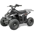 thumbnail image 3 of MotoTec Rex 110cc Kids Gas Powered ATV with Adjustable Handlebars Remote Start Trail Tires, 3 of 8