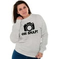 thumbnail image 4 of Oh Snap Shot Photography Photographer Sweatshirt for Men or Women Brisco Brands L, 4 of 6