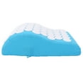 thumbnail image 1 of Massage Pillow Promote Blood Circulation Improve Fatigue Improve Stiffness Massage Cushion Keep Healthy Home Use Blue, 1 of 8
