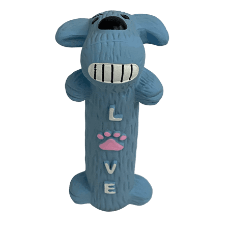 Multipet Smiling Loofa Dog Latex Dog Toy