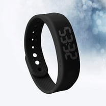 SOPOTUTU LED Digital Smart with Black Running Band for Fitness , Workouts, Distance