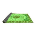 thumbnail image 2 of Ahgly Company Indoor Rectangle Abstract Green Modern Area Rugs, 7' x 10', 2 of 4