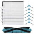 thumbnail image 4 of Main Side Brushes Filters Kit for Cecotec for Conga 7490 for Immortal, 4 of 11