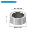 thumbnail image 2 of M10 Stainless Steel Spacers, 5 Pcs Metal Spacer Stainless Steel 10.2mm ID x 14mm OD x 6mm L for 3/8" M10, 2 of 5