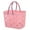 Pink, variant on Plastic Organizer Storage Basket Hollow Cleaning Caddy with Handle Toiletry Caddy Basket College Dorm Room Essentials