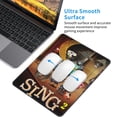 thumbnail image 5 of Movie Sing 2 Mouse Pad, Non-Slip Rubber Base Desktop Protection Mat Mouse Pads for Desk, Computers, Laptop, Office 7 x 8.6 in, 5 of 8
