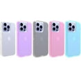 thumbnail image 4 of Compatible with iPhone Case,[Compatible with Wireless Charging] Shock Absorption Bumper Design Clear Full Body Protection Soft Cover Phone Case (Purple,iPhone 14), 4 of 5